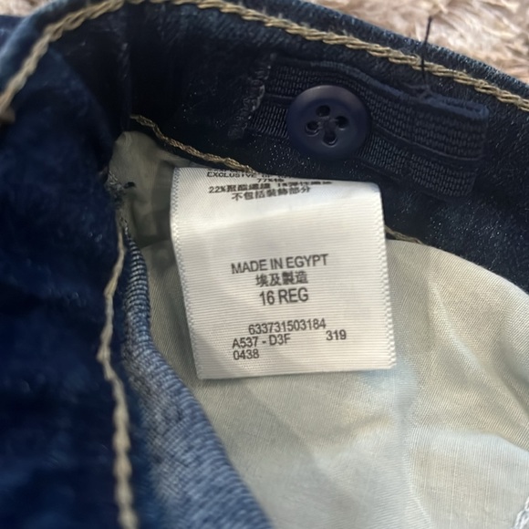 Levi 710 Super Skinny Jean, Girls size 16 with adjustment waist - Picture 3 of 5